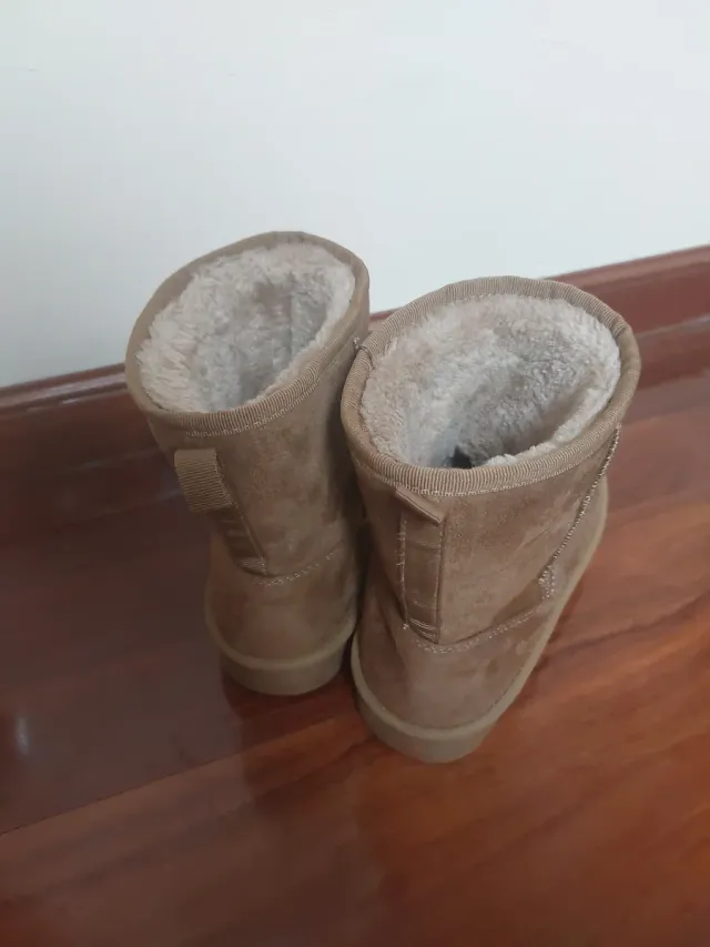 Botas Mujer Beige/Marrón Talla 36