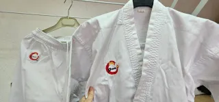 Dobok SMA Blanco. Talla 0 para 140 cm.