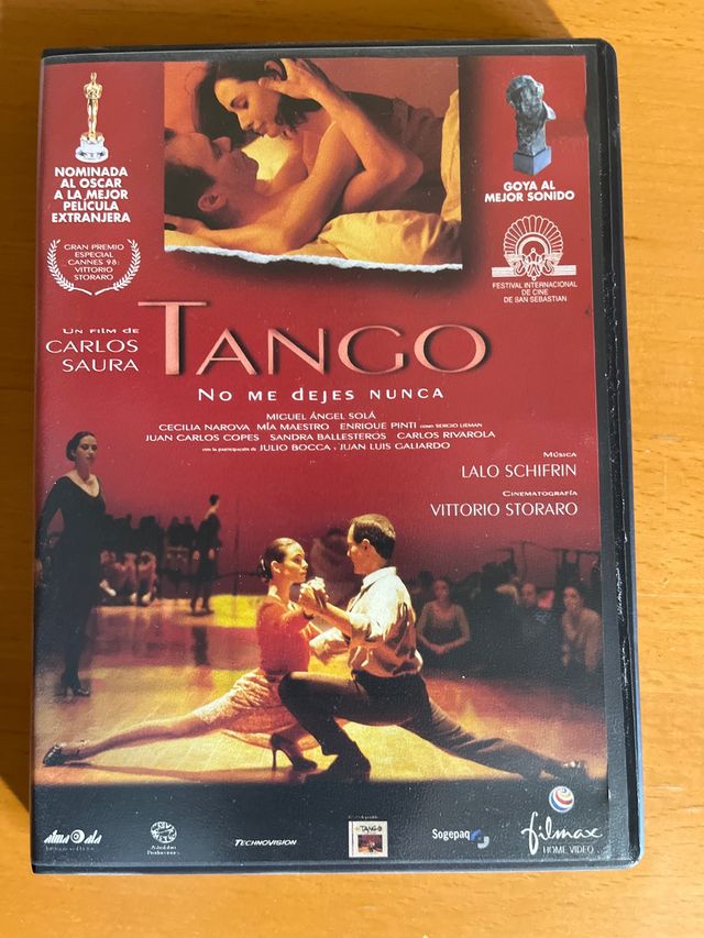DVD Tango No Me Dejes Nunca Carlos Saura