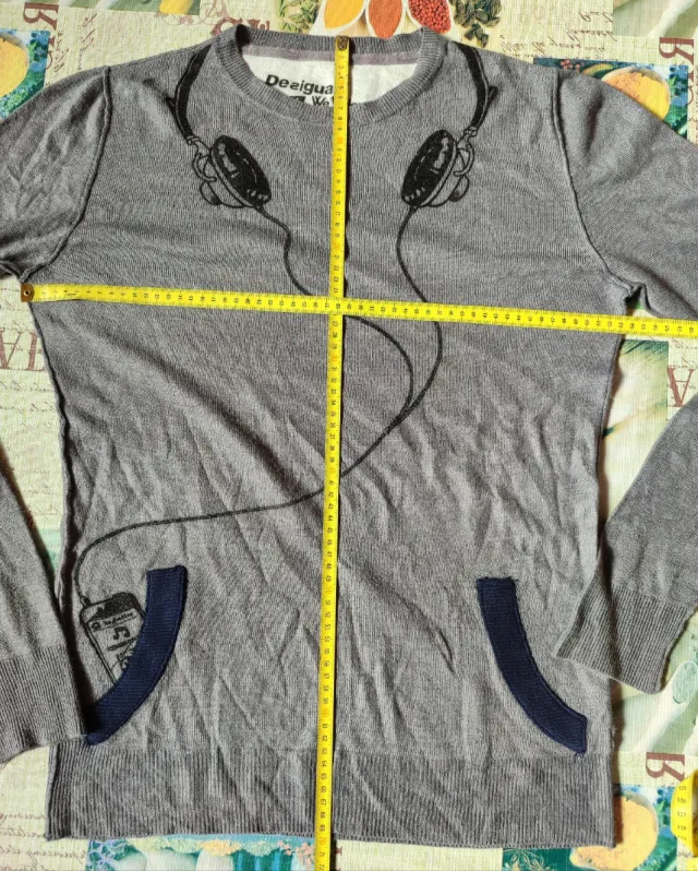 Jersey Desigual mujer gris