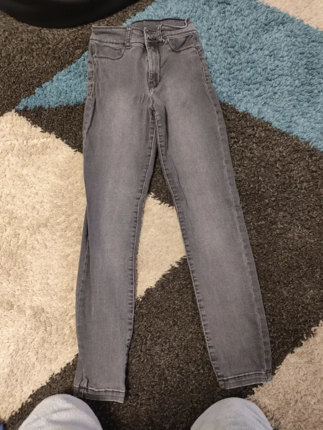 Pantalón mujer Calzedonia Talla M Gris
