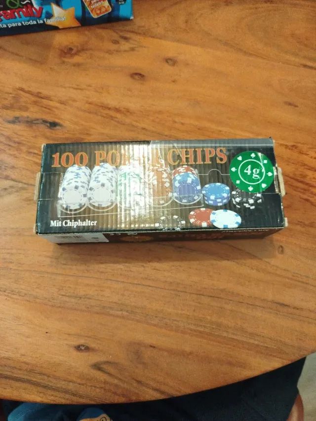 100 Fichas de Póker