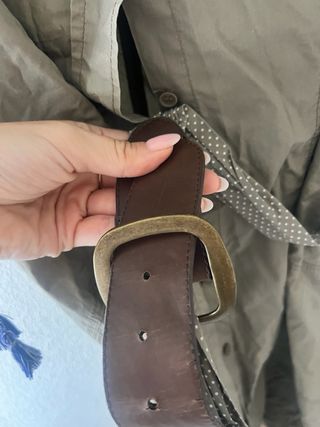 Vestido verde militar