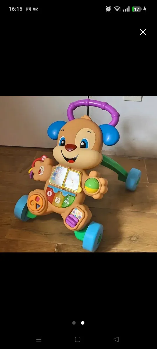 Correpasillos musical perrito Fisher Price