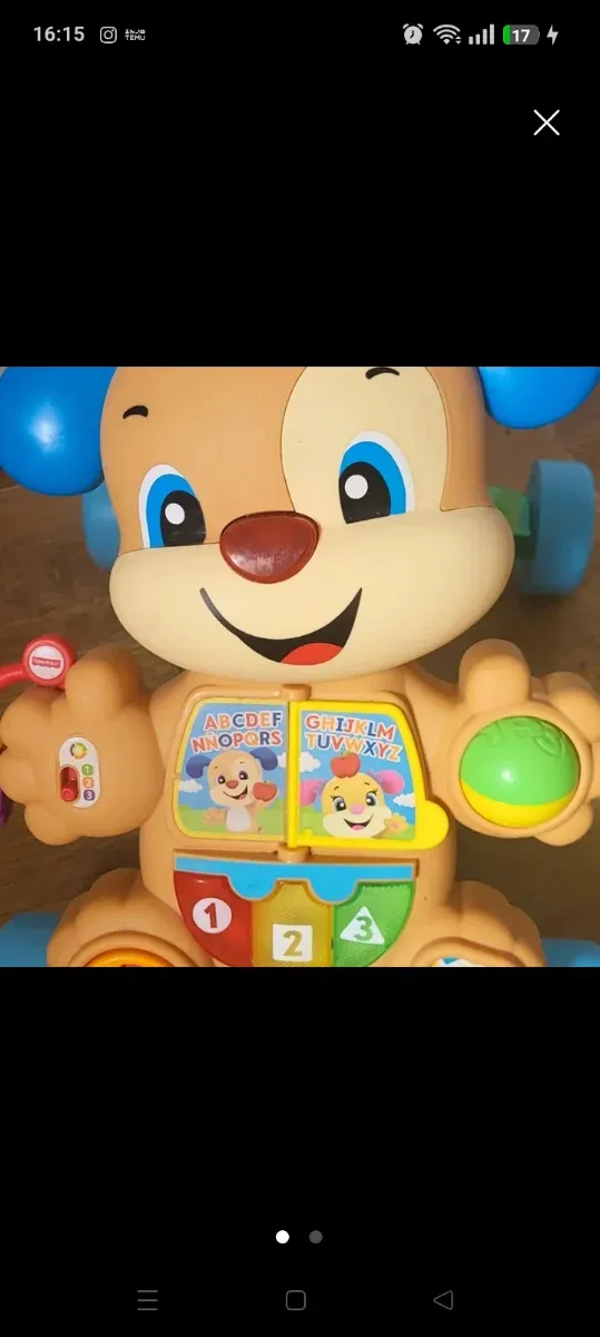 Correpasillos musical perrito Fisher Price