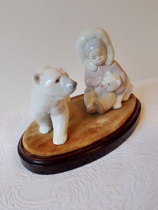 Figura Lladró Oso y Niño