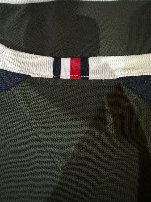 Jersey Tommy Hilfiger Bordado Verde Oscuro