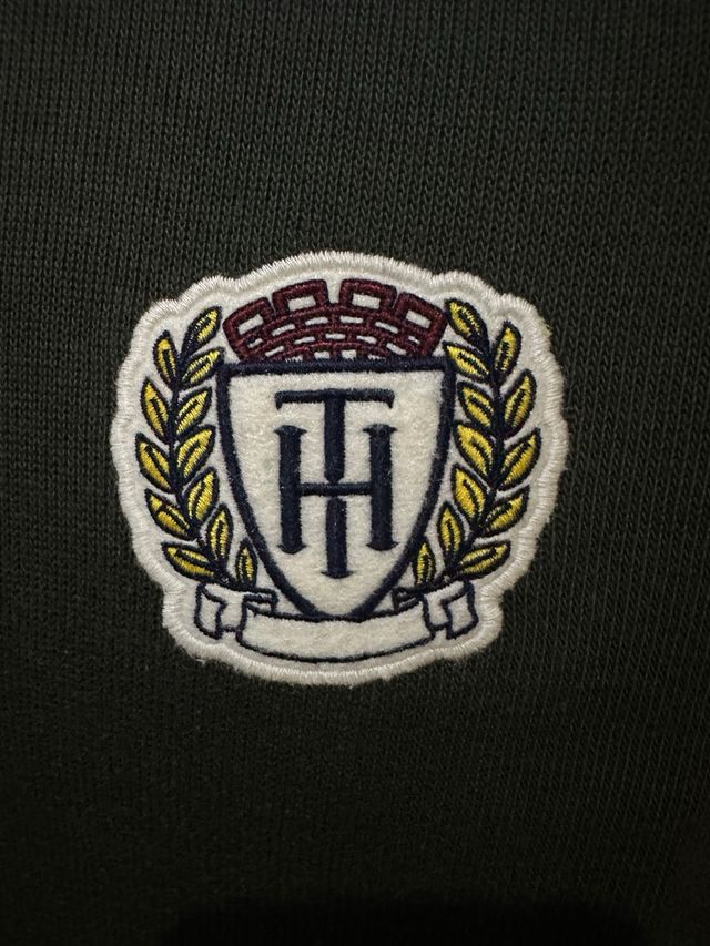 Jersey Tommy Hilfiger Bordado Verde Oscuro
