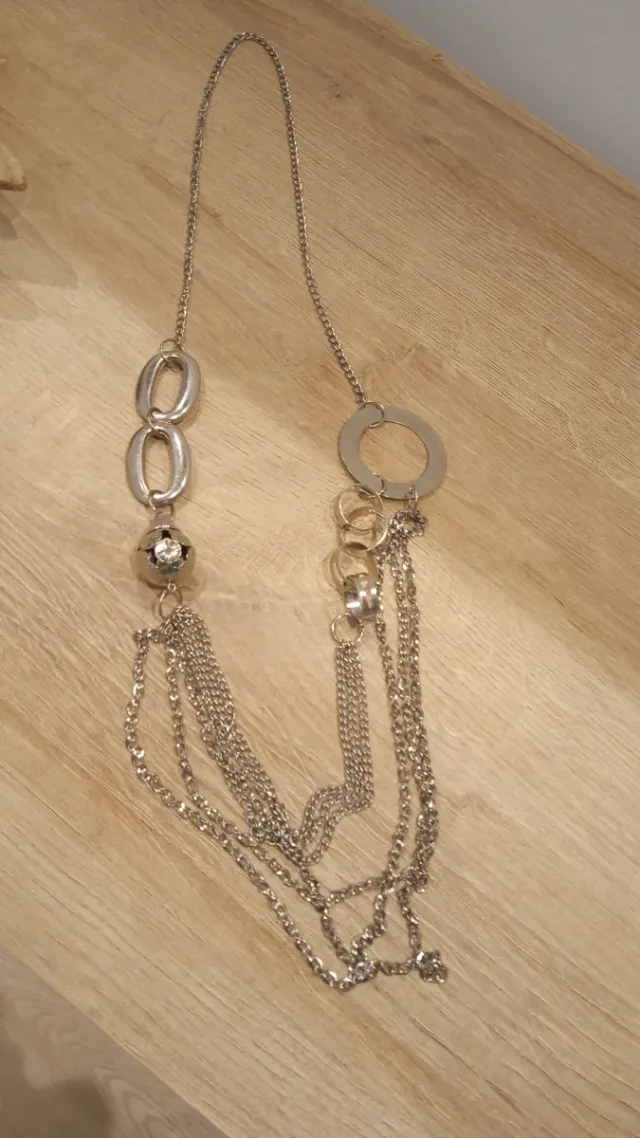 Collar largo vintage 1984