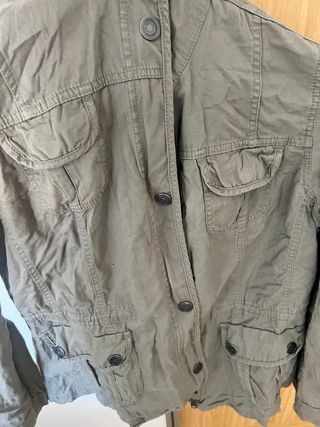 Chaqueta verde militar