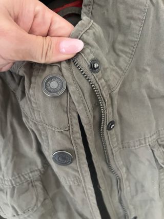 Chaqueta verde militar