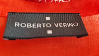 Camisa sin mangas Roberto Verino naranja
