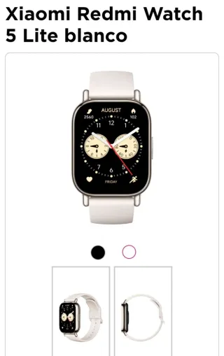 Xiaomi Redmi Watch 5 Lite blanco