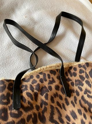 Bolso+cartera animal print (reversibles)