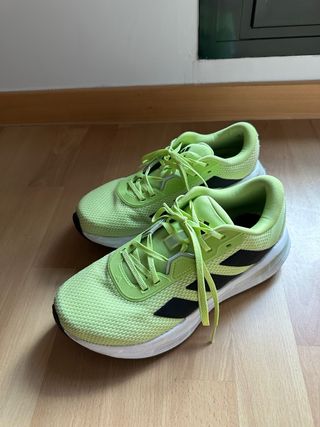 Zapatillas Adidas Running Verde y Negro