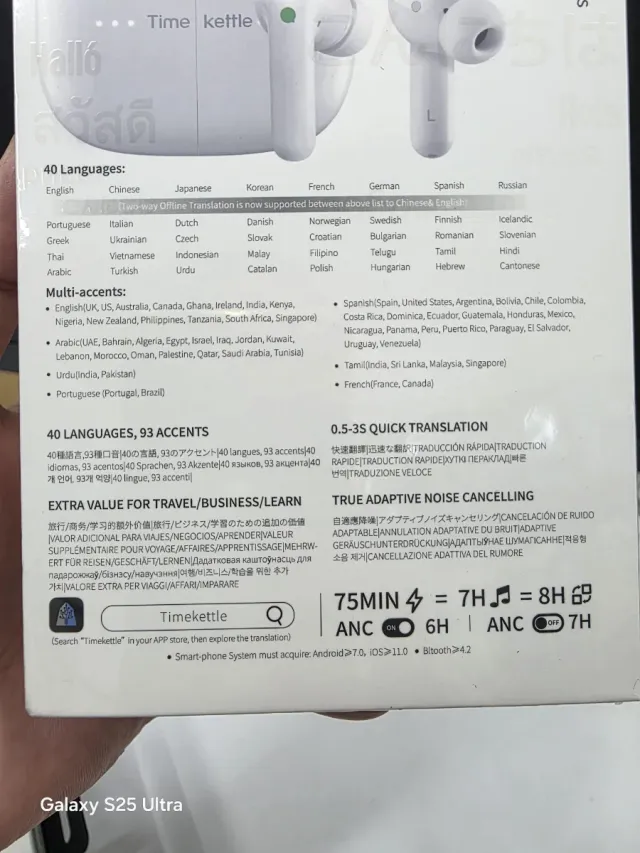 Timekettle M3 - Translator Earbuds Offline Version