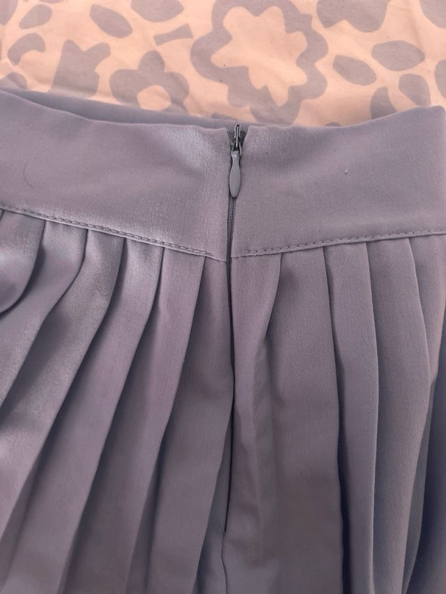 Falda traje plisada Glowrias Talla S