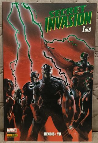 Secret Invasion 1-8 + n.1 variant + n.0 (completa)