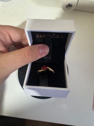 Lote de anillos plateado corazón rosa y bella 925