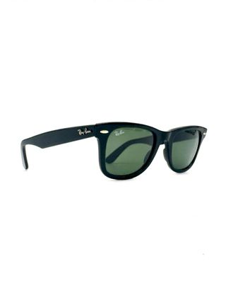 Ray-Ban Wayfarer RB2140 901 Made in Italy occhiali da sole neri originali