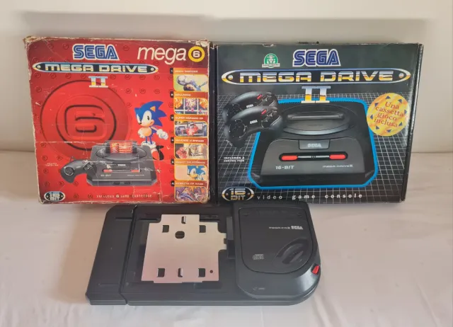 Consolas Sega Mega Drive II + Mega-CD II