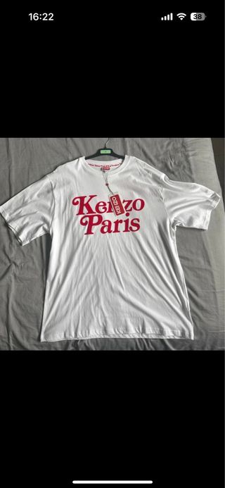 Camiseta Kenzo Paris Blanca