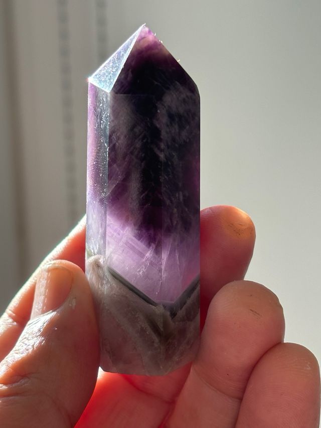 Obelisco Amatista Chevron