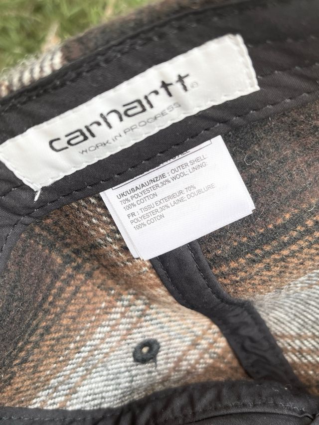 Gorra Carhartt wip moreau brown check
