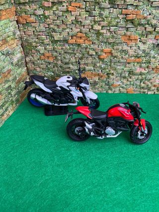 Lote 6 motos escala 1:18 - Maisto/NewRay