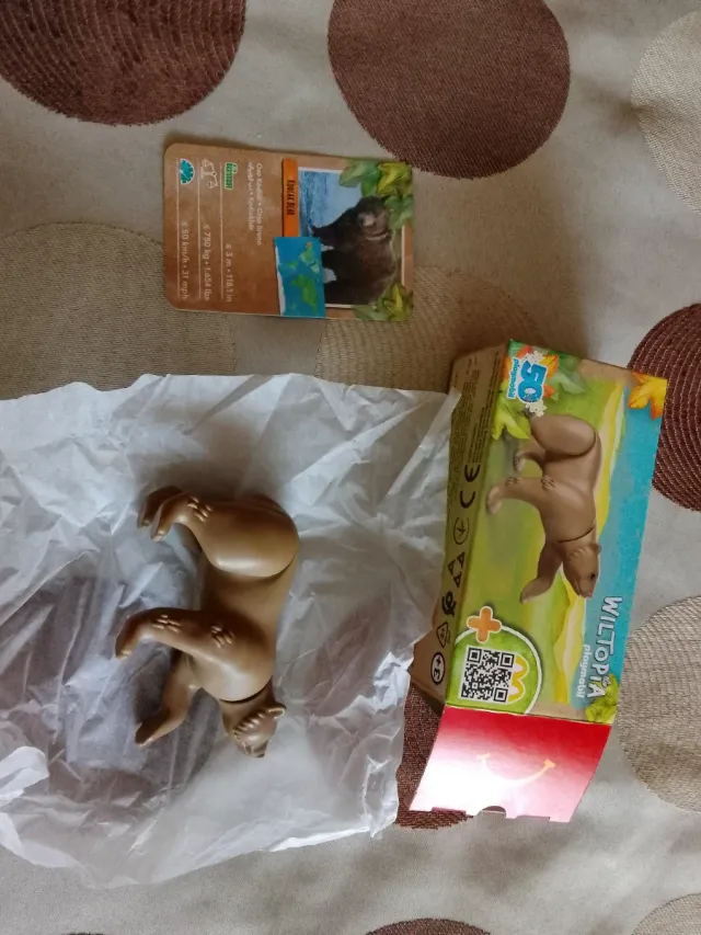 Oso Playmobil Wiltopia McDonald's