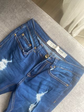 Pantalones vaqueros mujer rotos