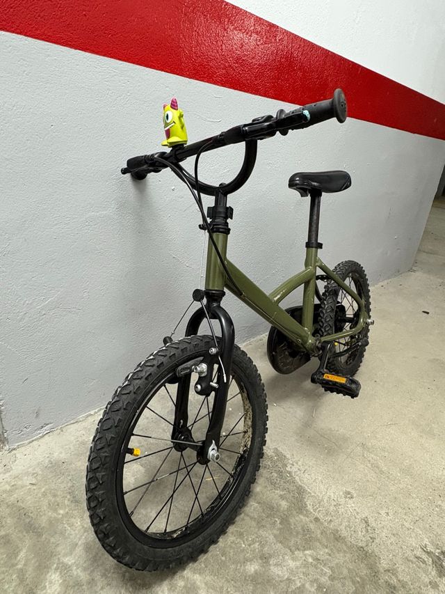 Bici infantil niño Decathlon 16 pulgadas