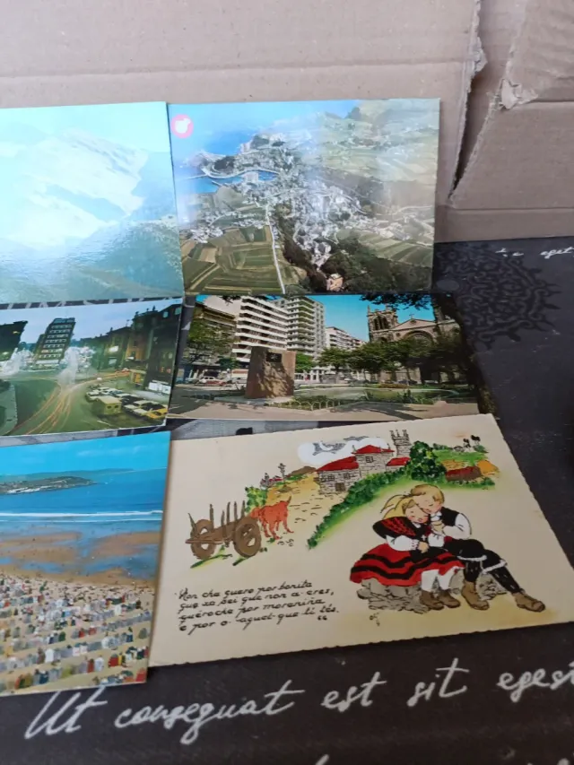 32 Cartoline antiche delle Asturie Anni 60/70/80