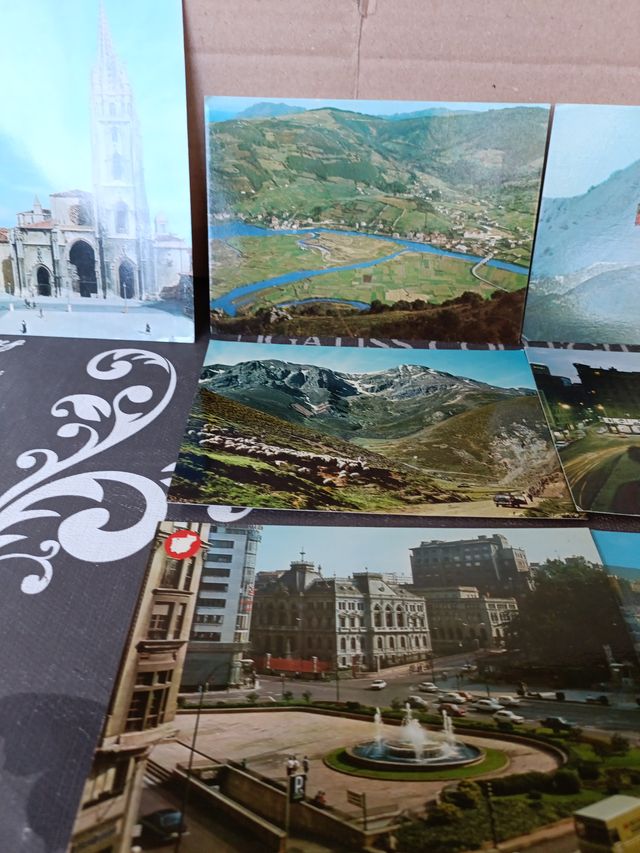 32 Cartoline antiche delle Asturie Anni 60/70/80