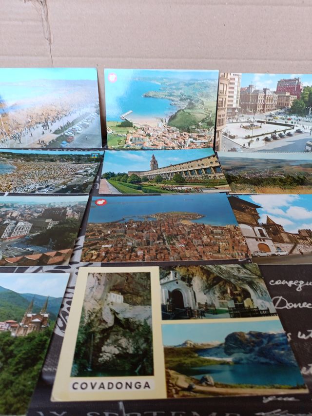32 Cartoline antiche delle Asturie Anni 60/70/80