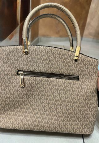 Borsa Michael Kors Beige/Marrone