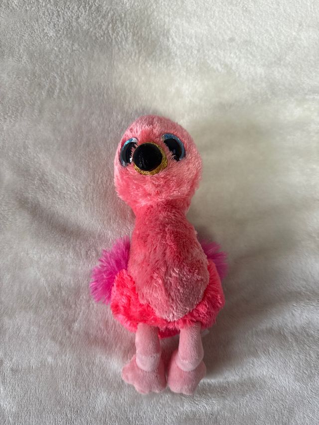 Peluche Flamenco Rosa Beanie Boo