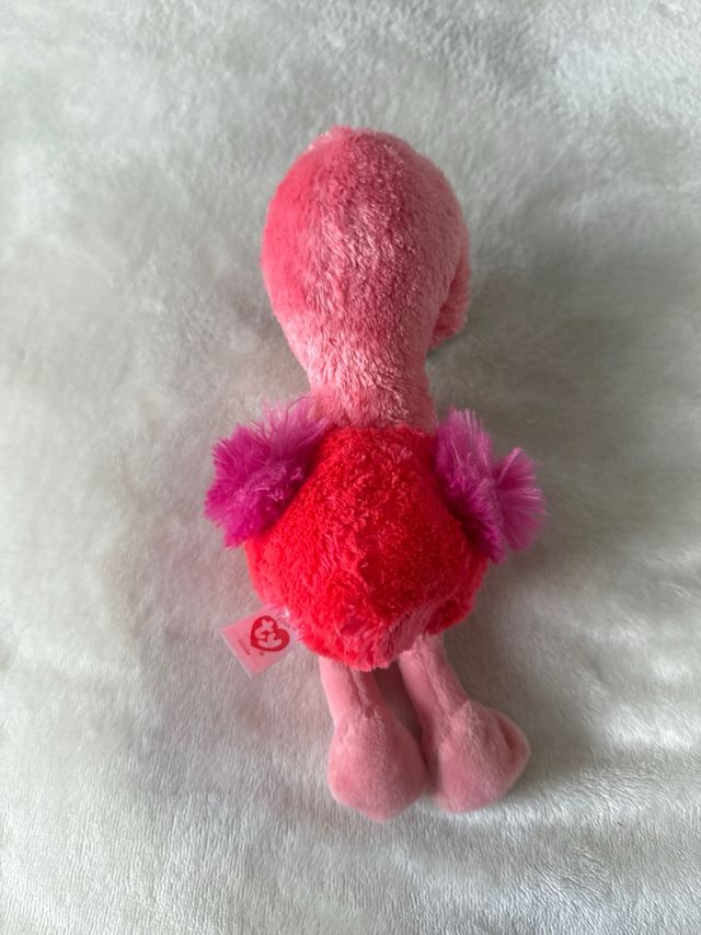 Peluche Flamenco Rosa Beanie Boo