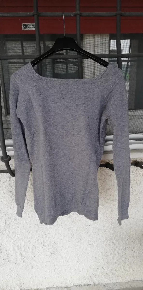 Maglione donna grigio