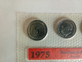 Monedas Alemanas Marcos 1975