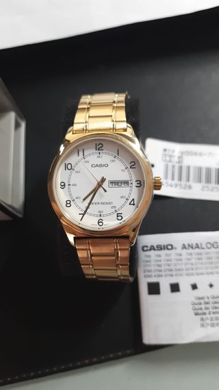 Orologio Casio Dorato