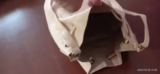 Bolso rosa tipo saco