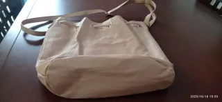 Bolso rosa tipo saco