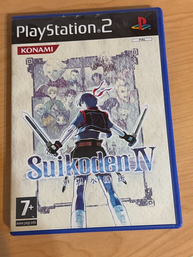 Suikoden IV PS2 Konami RPG