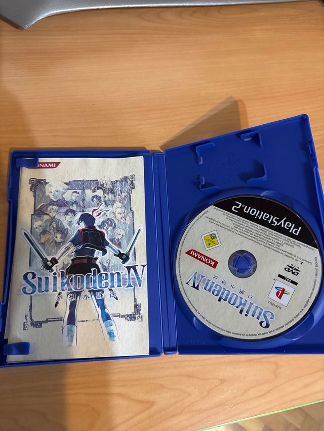 Suikoden IV PS2 Konami RPG