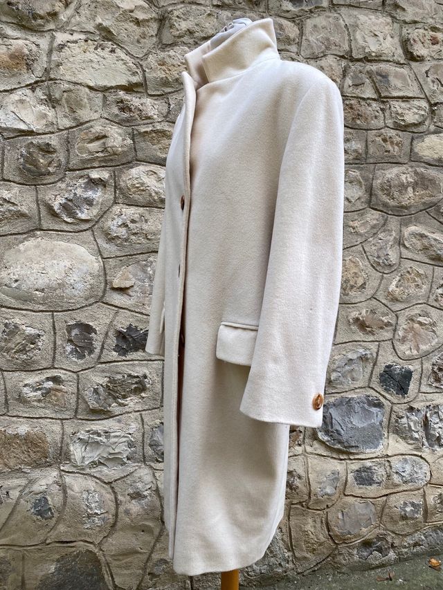 Cappotto sartoriale bianco