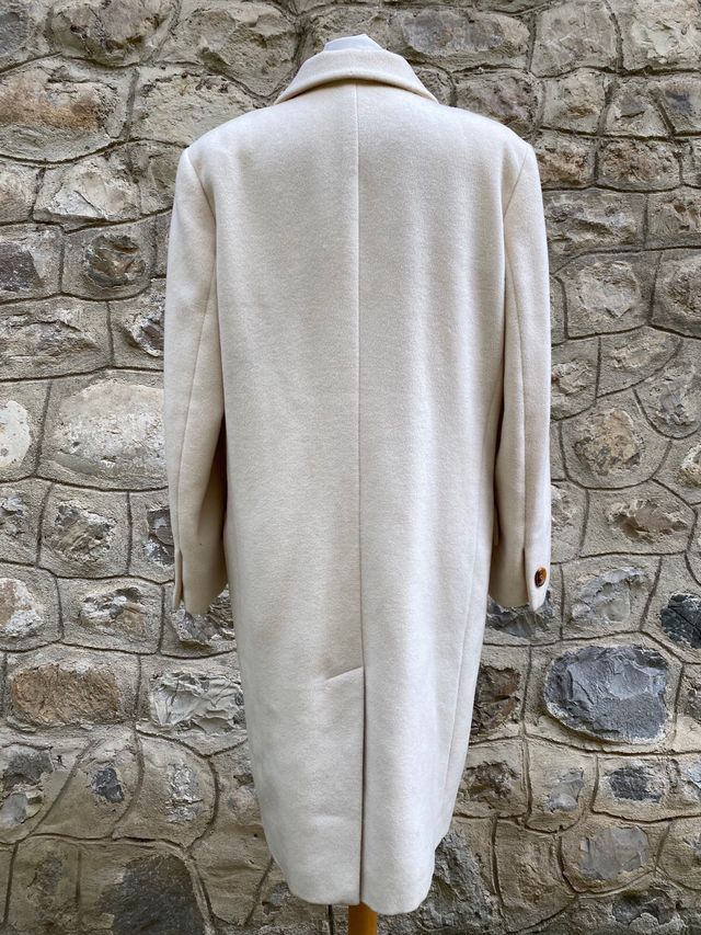 Cappotto sartoriale bianco