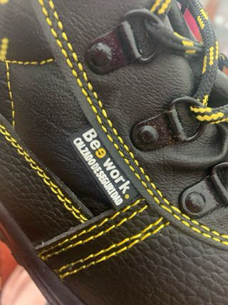 Botas de trabajo Bes Work negras y amarillas