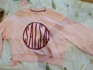 Sudadera Salsa Rosa Talla M