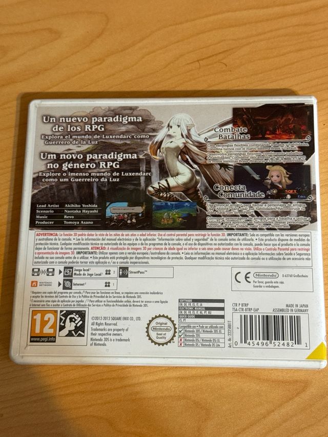 Bravely Default 3DS RPG